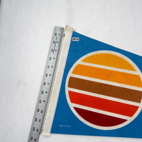 World's Fair 1982 Knoxville TN United States Pavilion Felt Pennant Lrg 30" x 12" - Picture 5 of 10